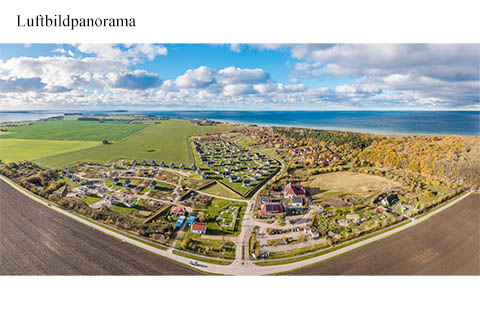 Luftbildpanorama Feriendorf